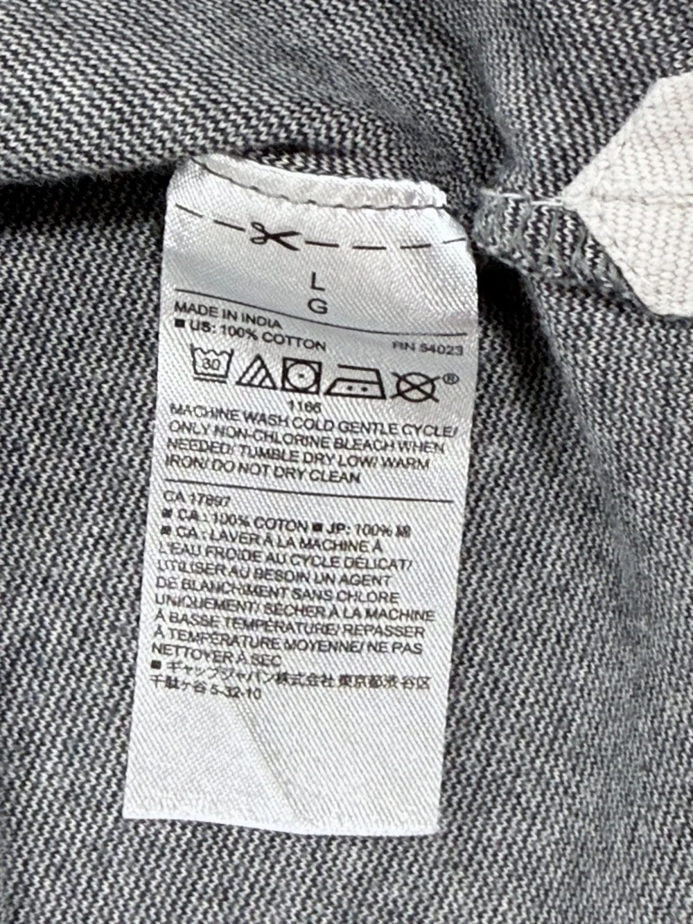 Banana Republic Men's Gray Micro-Pattern Dress Polo Shirt Size Large EUC